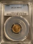 1888 G$1 MS63