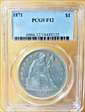 1871 $1 F12