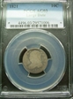 1821 10C Large Date AG3