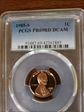 1985-S 1C PR69DCAM