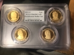 2011-S 4 pc. Presidential Dollar Set PR69DCAM