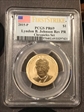 2015-P $1 Lyndon B. Johnson Rev PR Chronicles Set First Strike PR69