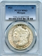 1921 $1 Morgan MS63