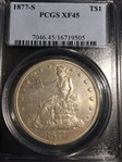 1860-O $1 XF45