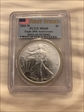 2006-W $1 Burnished Silver Eagle 20th Anniversary First Strike SP69