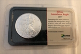 1999 $1 Silver Eagle (20) MS70