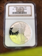 1998 $1 Silver Eagle MS70