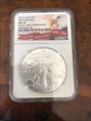 2016 $1 Silver Eagle Silver Eagle - 30th Anniversary First Strike MS70