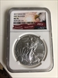 2017 $1 Silver Eagle First Strike Ms70