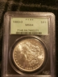 1883-O $1 MS64