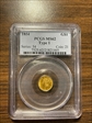 1854 G$1 Type 1 MS62
