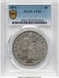 1871 $1 VF20