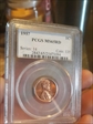 1957 1C MS65RD