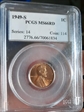 1949-S 1C MS66RD