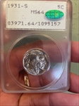 1931-S 5C MS64