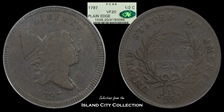 1797 1/2C Plain Edge VF20BN