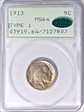 1913 5C Type 1 MS64
