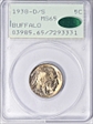 1938-D/S 5C Buffalo MS65