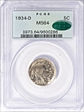 1934-D 5C MS64