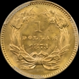 1873 G$1 Open 3 MS65+