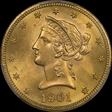 1901-S $10 MS64