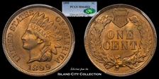 1899 1C MS64RD