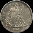 1839 50C No Drapery VF30