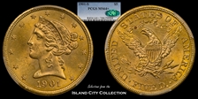 1901-S $5 MS64+