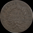 1793 1C Wreath, Vine and Bars VF30BN