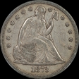 1873 $1 Seated XF45