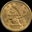 1905 $2.50 MS66+