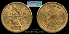 1905 $2.50 MS66+
