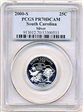 2000-S 25C South Carolina Silver PR70DCAM
