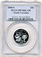 2000-S 25C South Carolina PR70DCAM