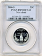 2000-S 25C Maryland PR70DCAM