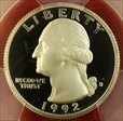 1992-S 25C Silver PR70DCAM