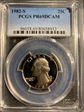 1982-S 25C PR69DCAM