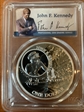 2017 $1 John F. Kennedy Frosted Unc. First Strike MS70