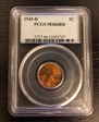1945-D 1C MS66RD