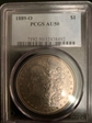 1889-O $1 AU50