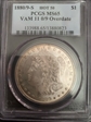 1880/9-S $1 VAM 11, 0/9 Overdate MS65