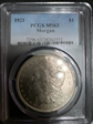 1921 $1 Morgan MS63