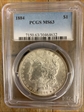 1884 $1 MS63