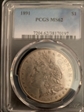 1891 $1 MS62