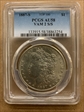 1887-S $1 VAM 2, S/S AU58