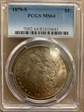 1879-S $1 MS64