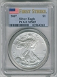 2007 $1 Silver Eagle First Strike MS69