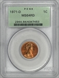 1971-D 1C MS64RD