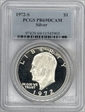 1972-S $1 Silver PR69DCAM