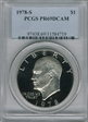 1978-S $1 PR69DCAM